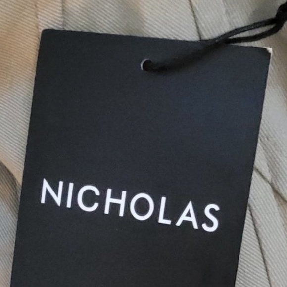 NICHOLAS Delilah Buckle Cotton Blend Twill Halter Dress. Price is firm! - Picture 14 of 16